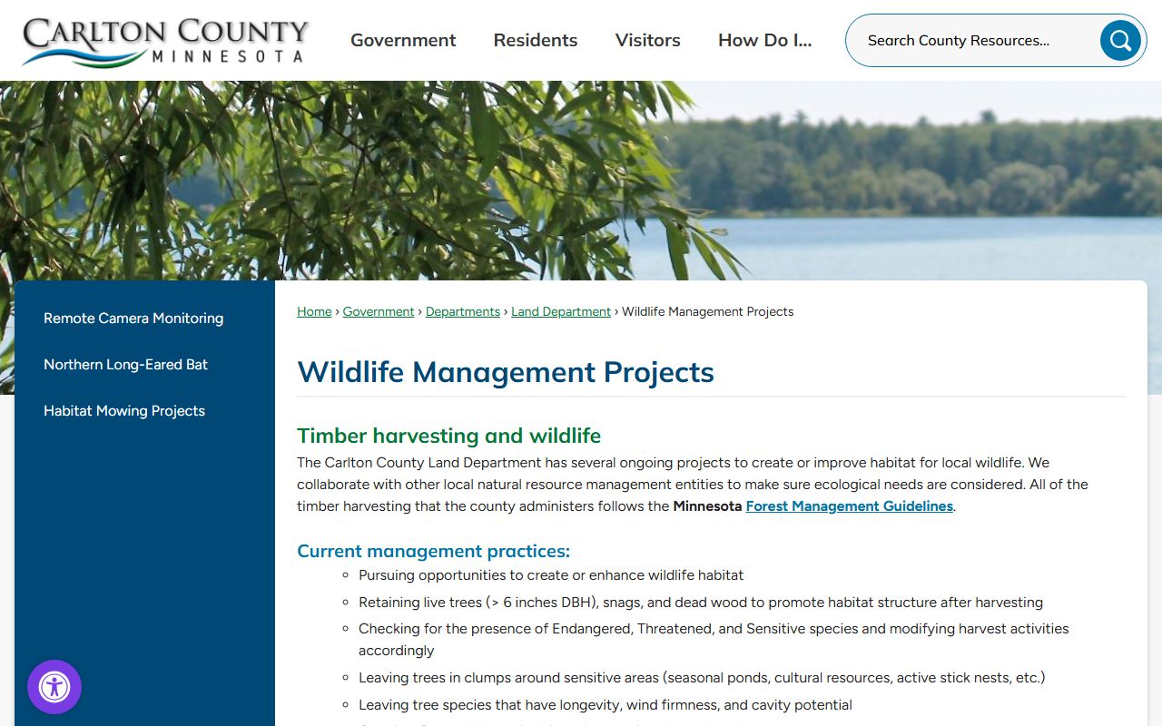 Carlton County Property Records - Tax and Land Services office portal