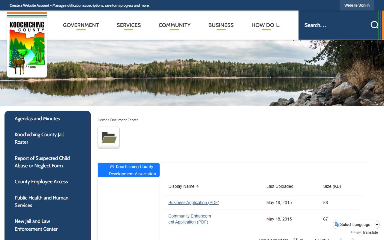 Koochiching County Property Records - Assessor office property valuation and classification