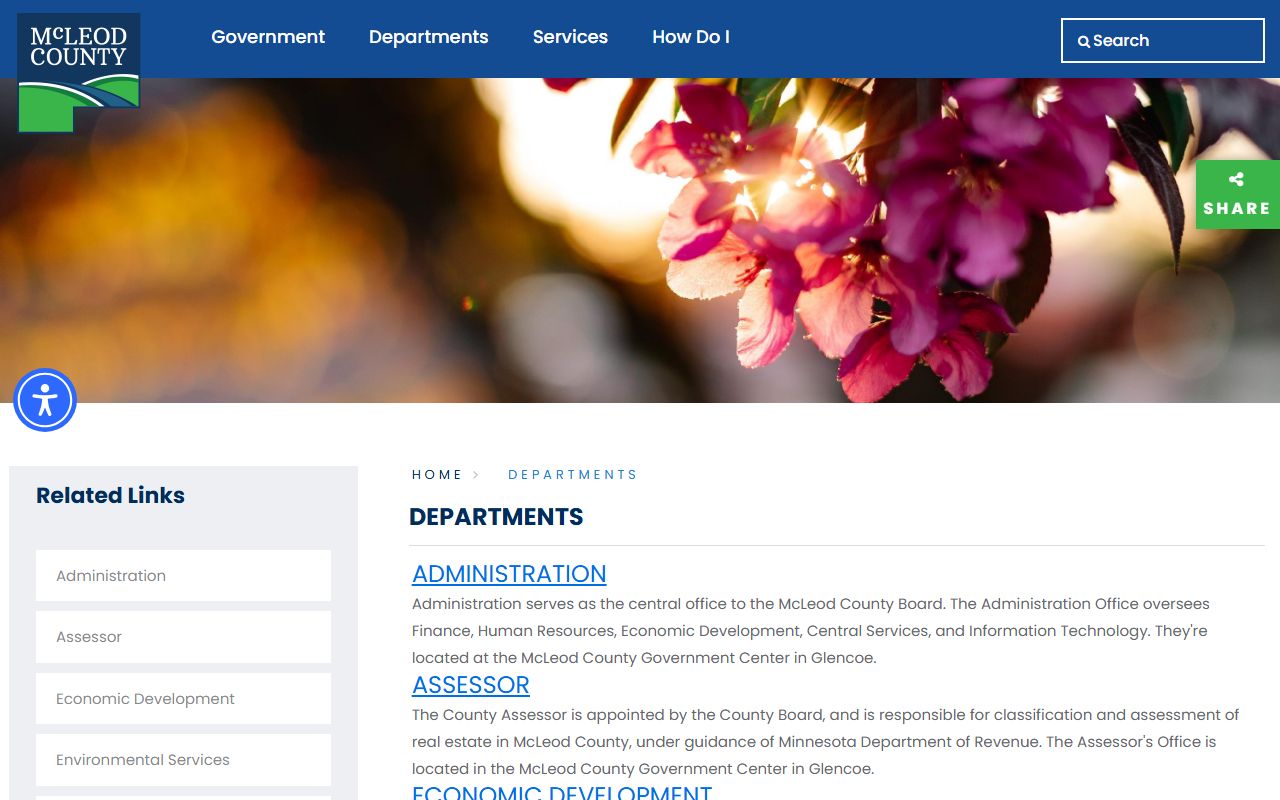 McLeod County Property Records - County website and records access