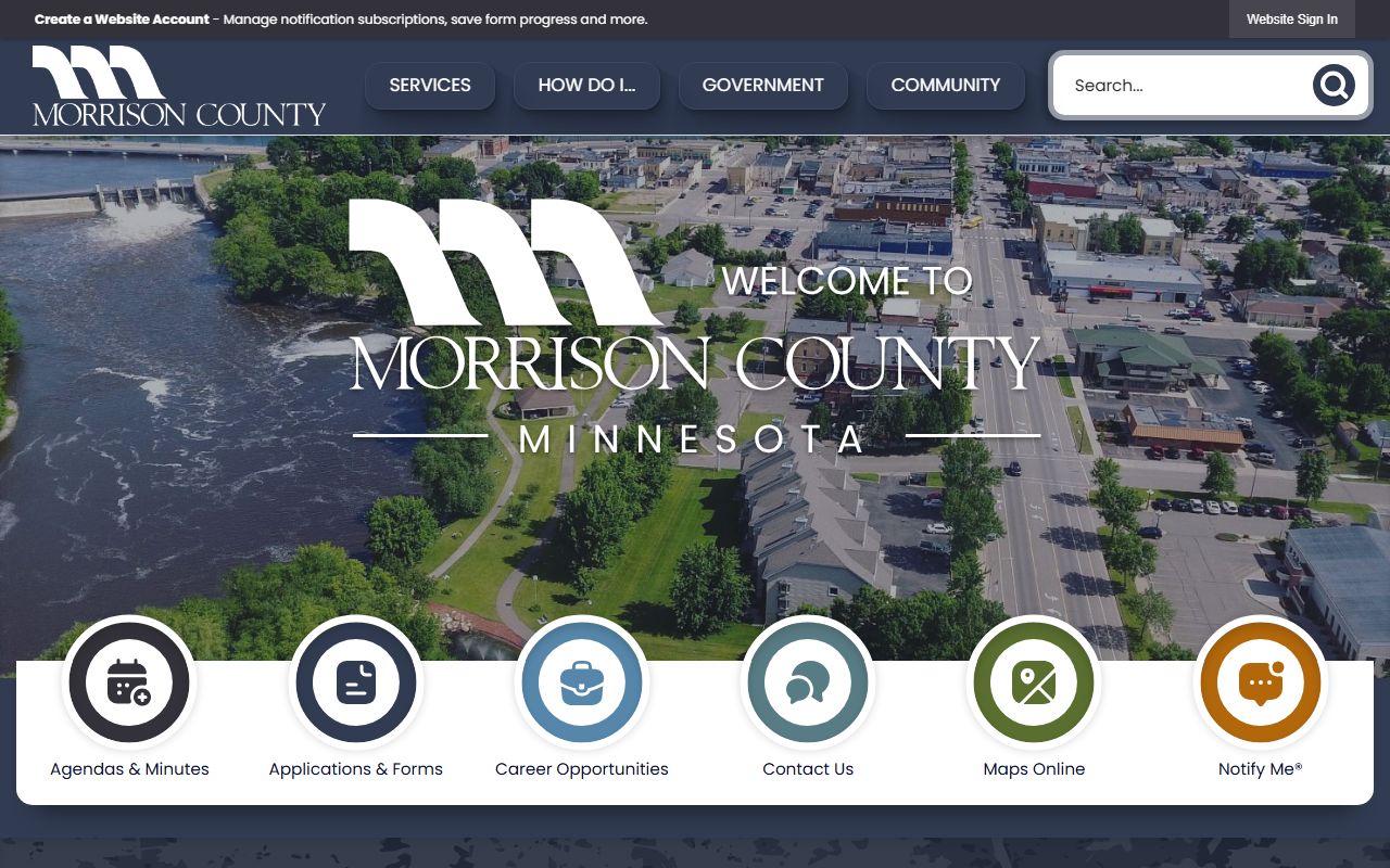 Morrison County Property Records - County Website