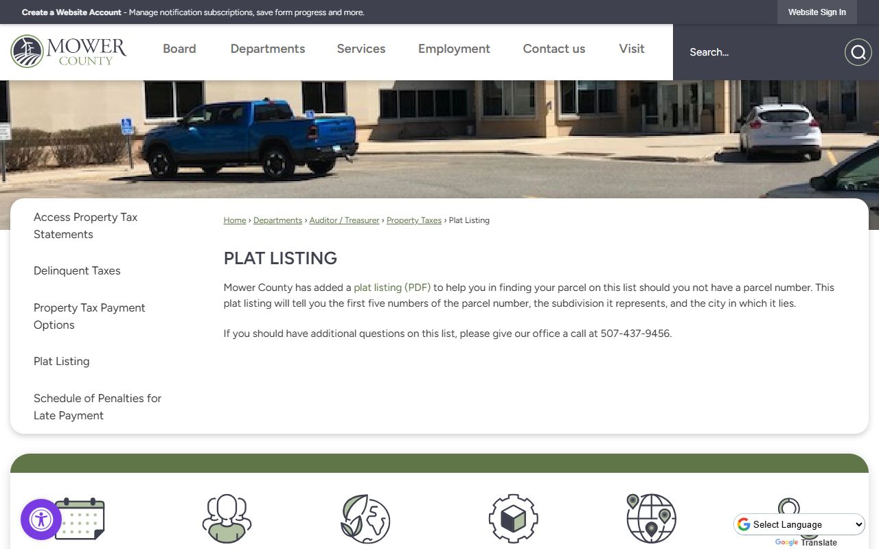 Mower County Property Records - Property and Tax Services Page