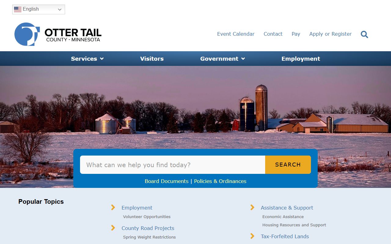 Otter Tail County Property Records - County Records Page