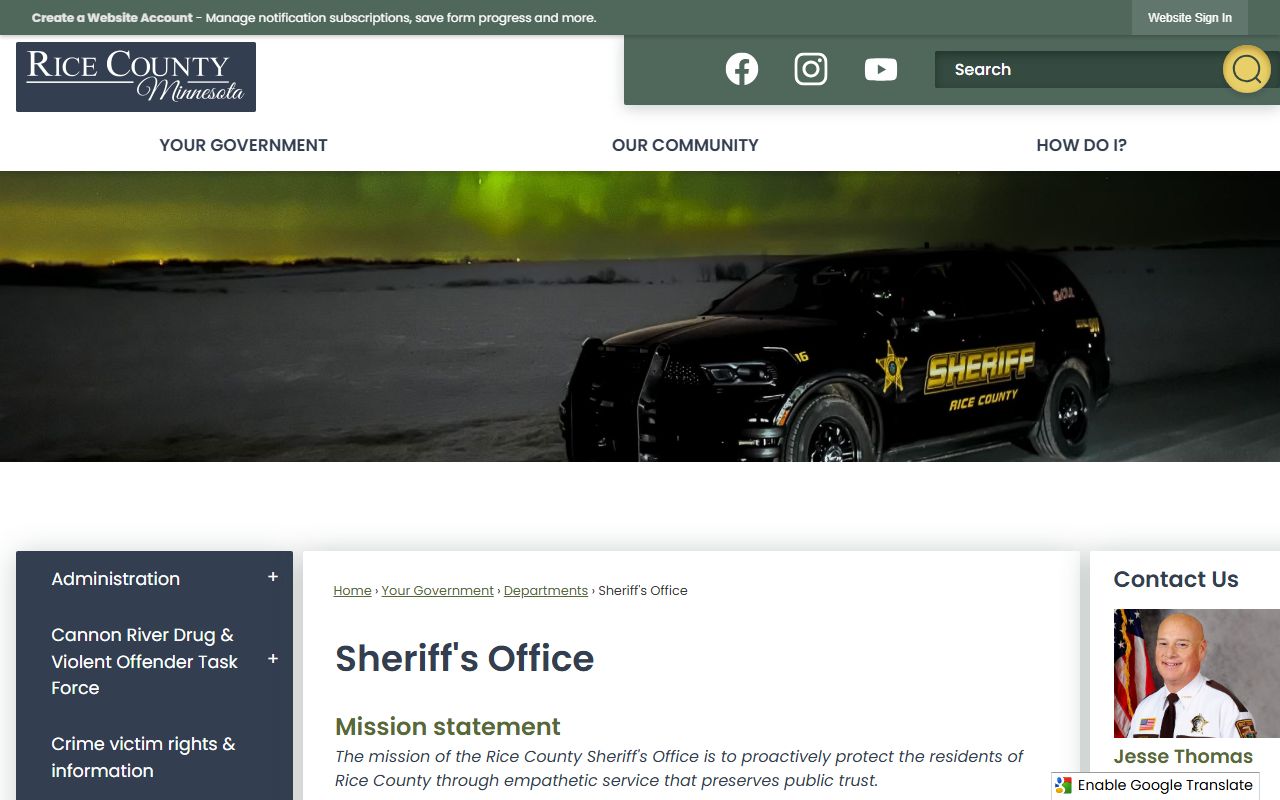 Rice County Property Records - Property and Tax Services Page