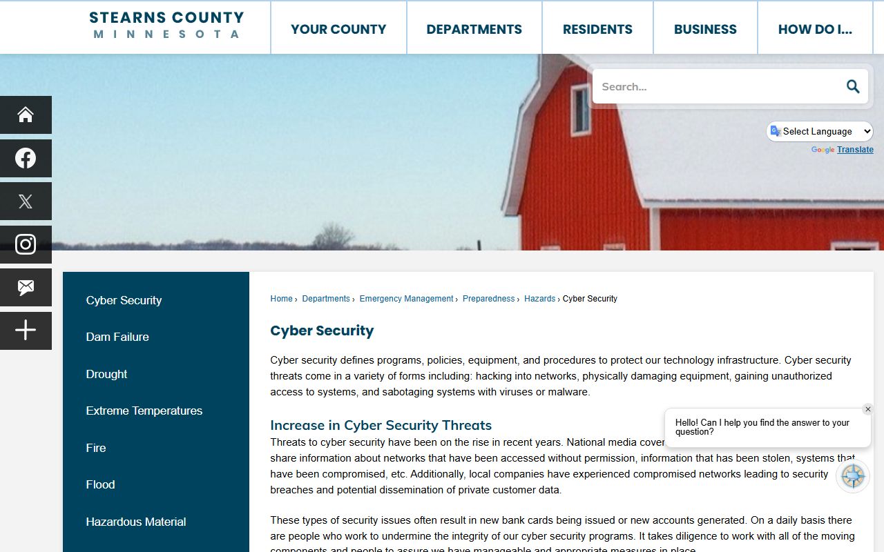 Stearns County Property Records - County Recorder Department Page